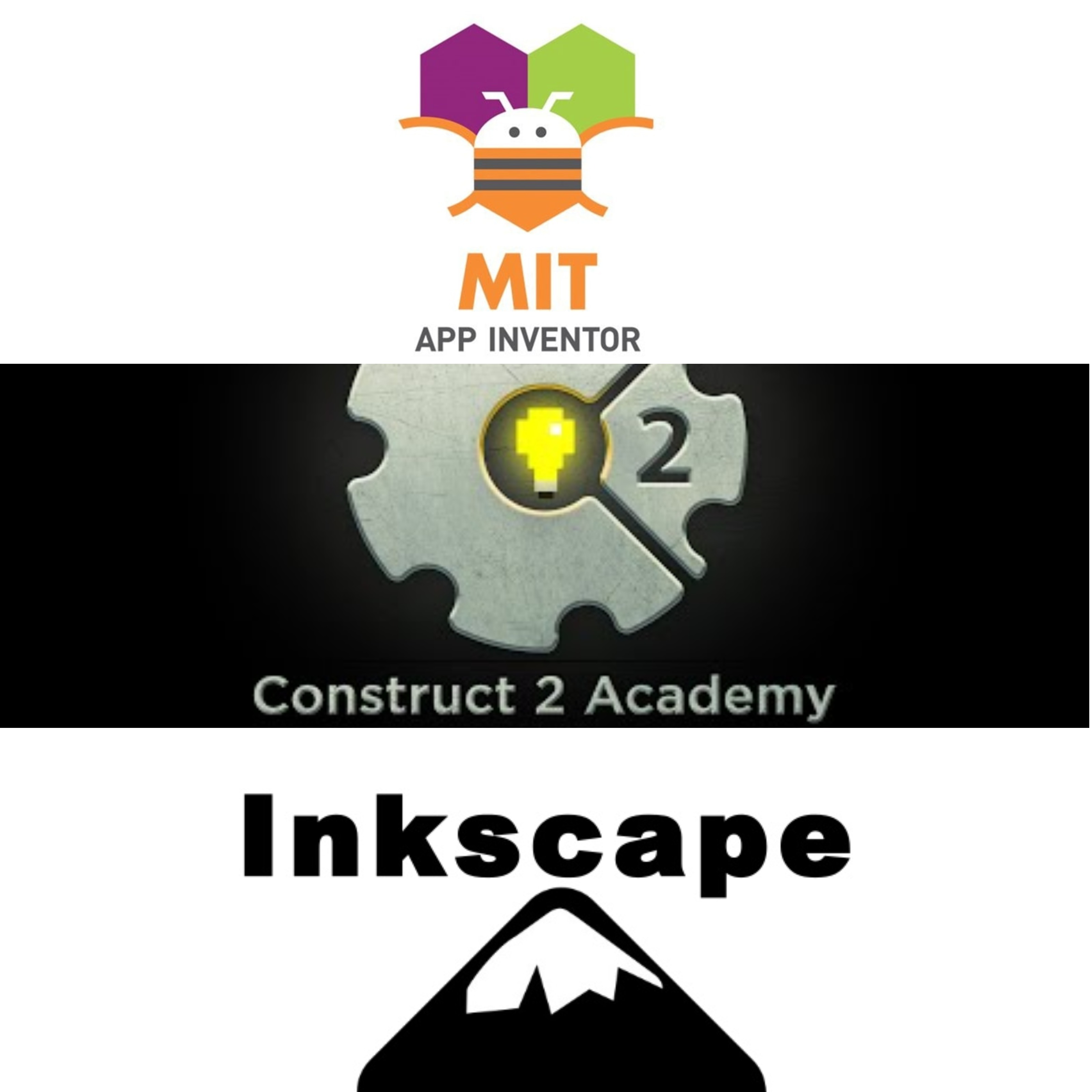 Программирование для детей 10-13 лет. MIT App Inventor, Construct 2,  Inkscape - программа Middle | Ивантер Плюс